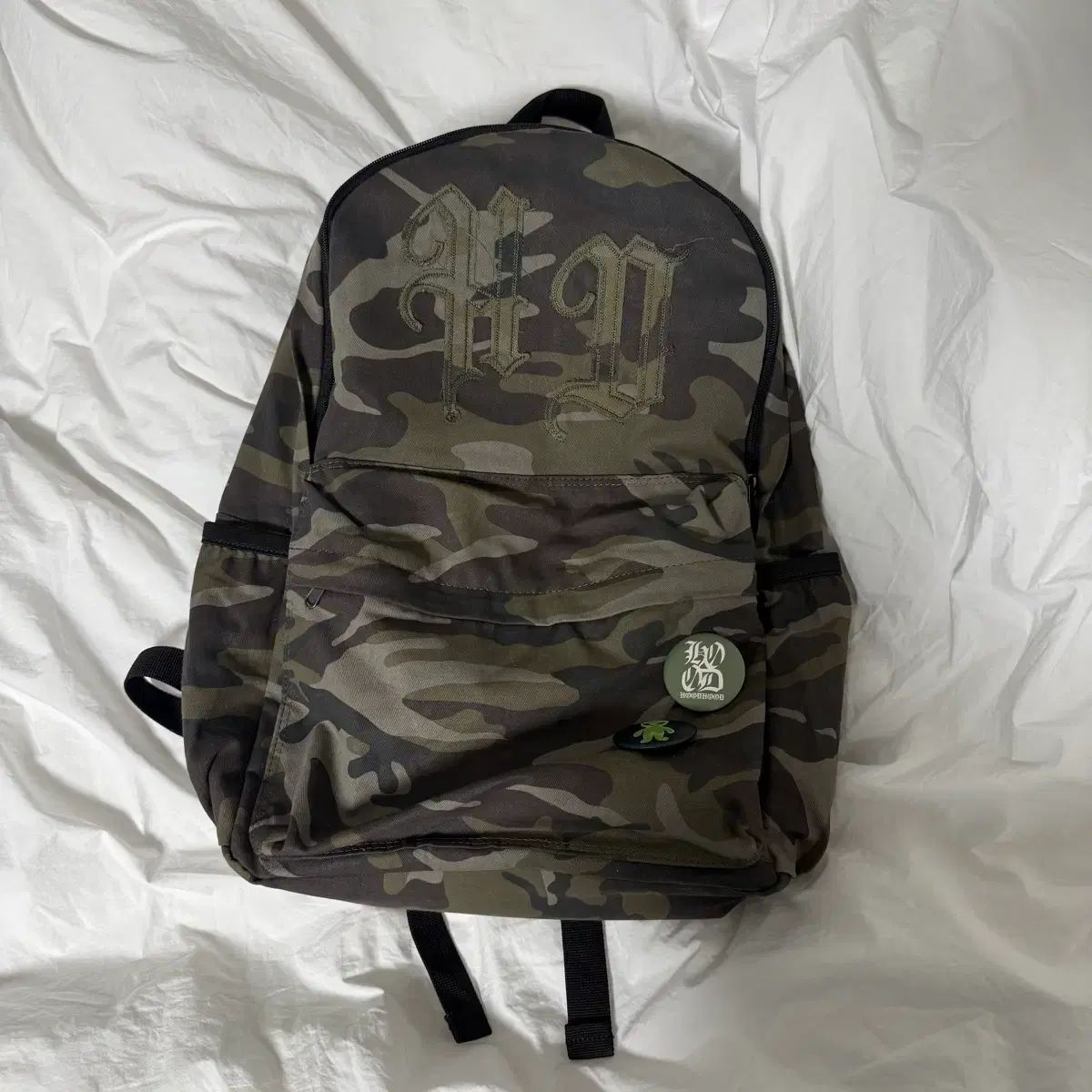 カモフラージュ CAMO MUSINSA公式 HOODHOOD A BATHING バックパック 