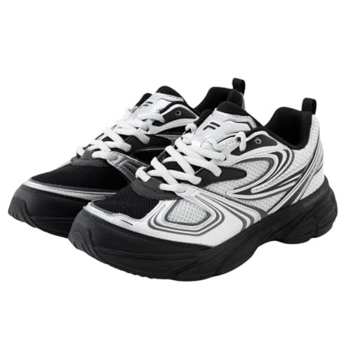 新品 FILA INTERUN ブラック/シルバー 23.0cm