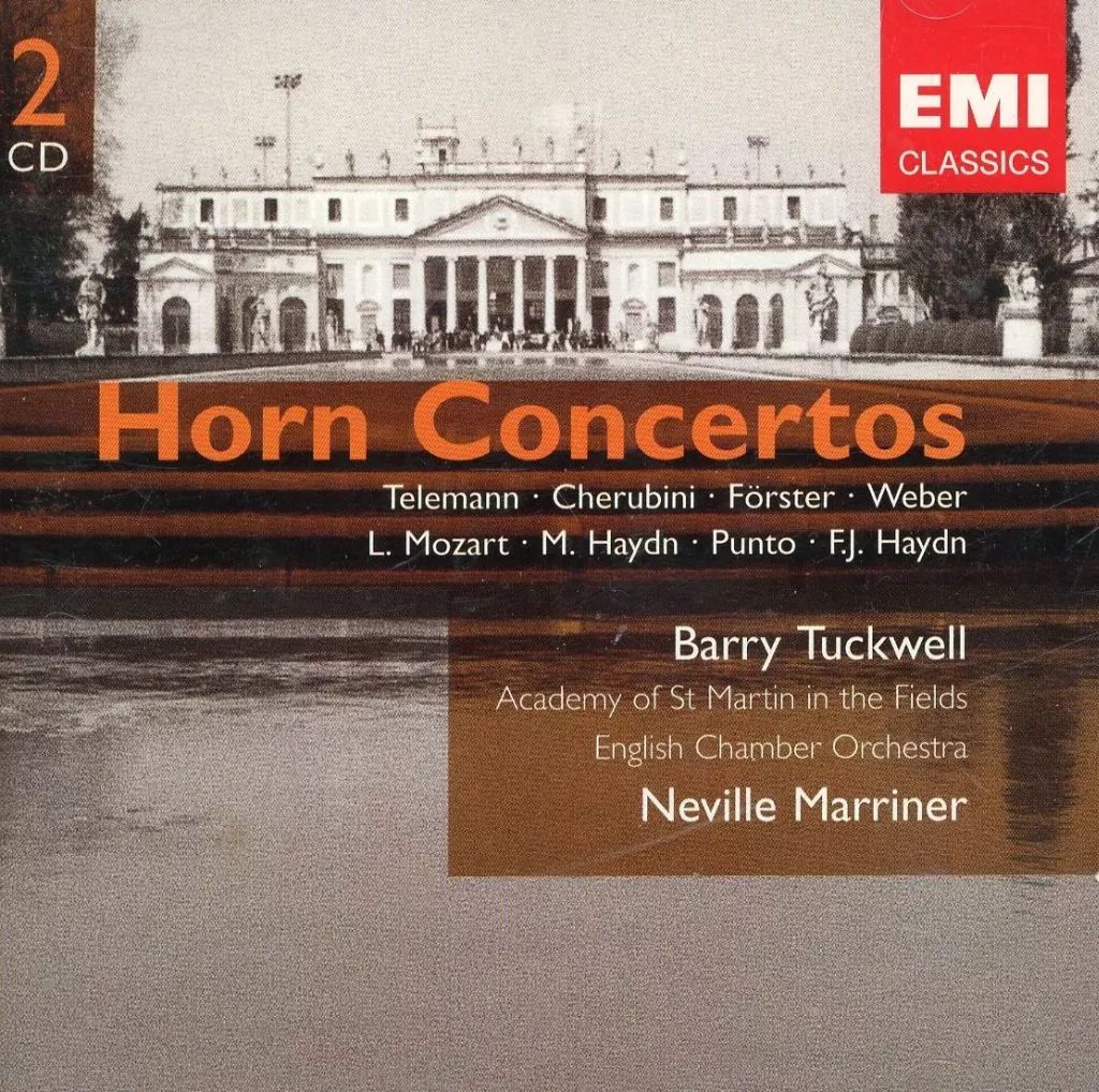 中古】輸入クラシックCD BARRY TUCKWELL・NEVILLE MARRINER / TELEMANN