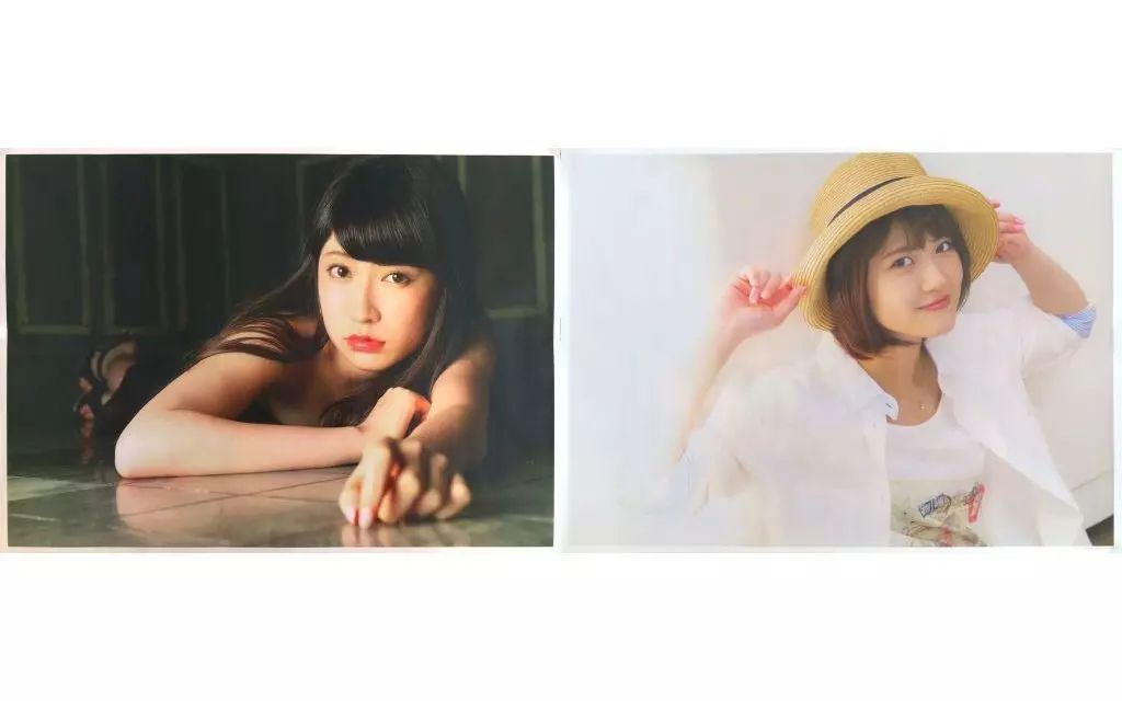 中古】ポスター B2両面ポスター 若月佑美(乃木坂46)＆吉田朱里(NMB48
