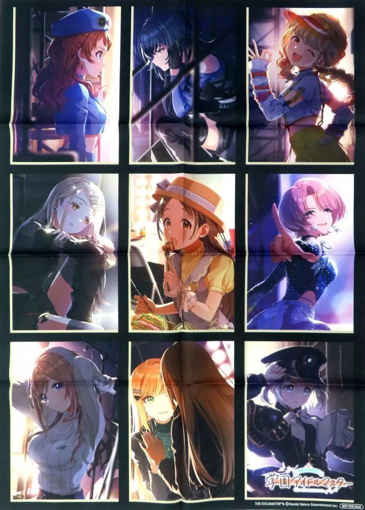 中古】ポスター B2布ポスター 集合 「CD 学園アイドルマスター 2nd