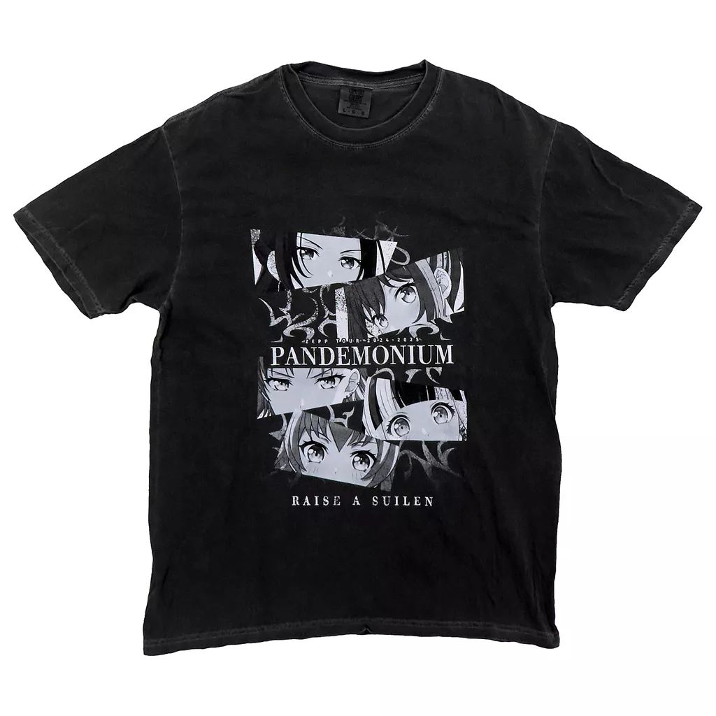 中古】Tシャツ RAISE A SUILEN ビンテージ風Tシャツ ブラック