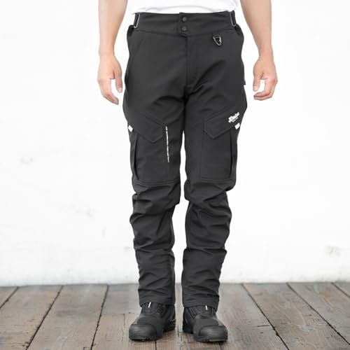 新品 コミネ(KOMINE) 2025モデル バイク用 07-939 PK-939 エニグマG2ゲルクッションオーバーパンツ Black 2XL