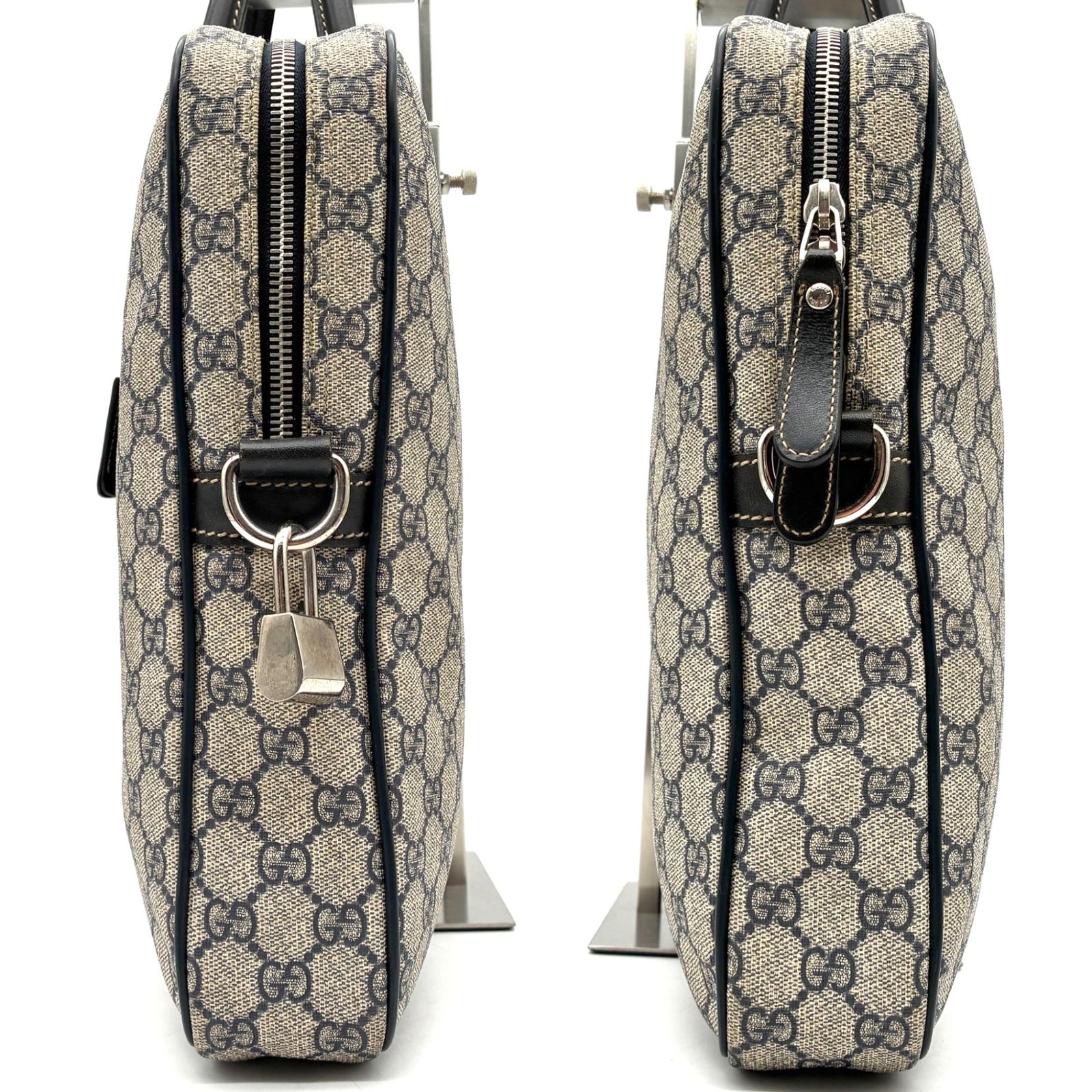 美品・廃盤 GUCCI グッチ ブリーフケース ビジネスバッグ GGスプリーム