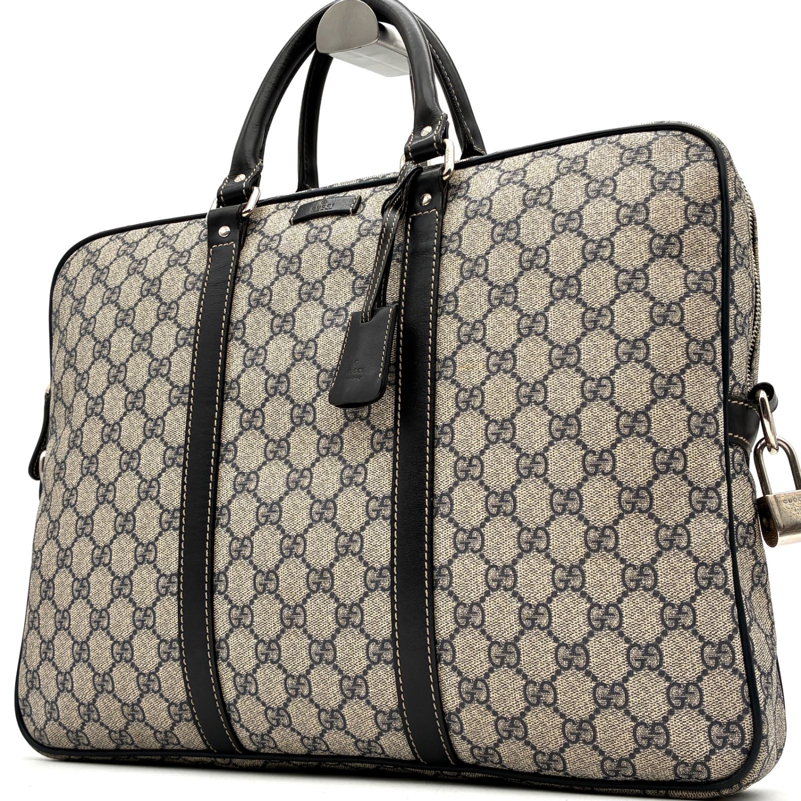 美品・廃盤 GUCCI グッチ ブリーフケース ビジネスバッグ GGスプリーム