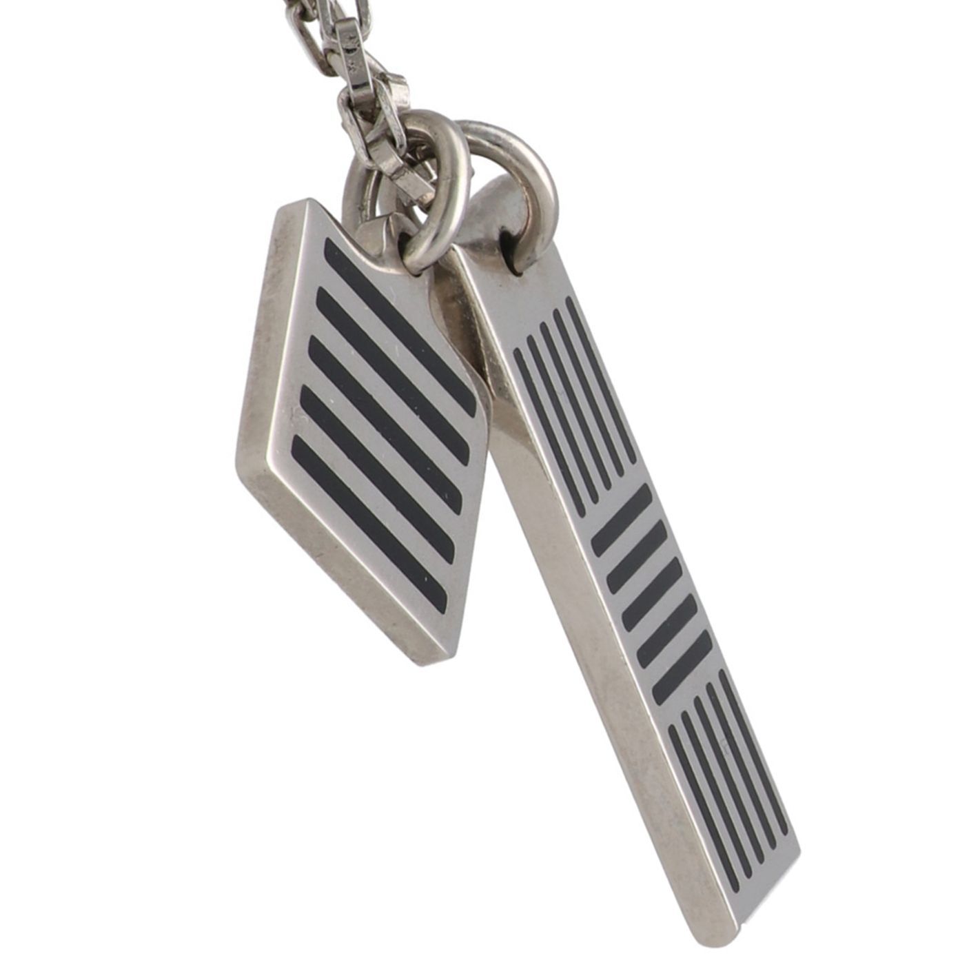 中古】 LOUIS VUITTON ルイ・ヴィトン ネックレス コリエ・ダミエ