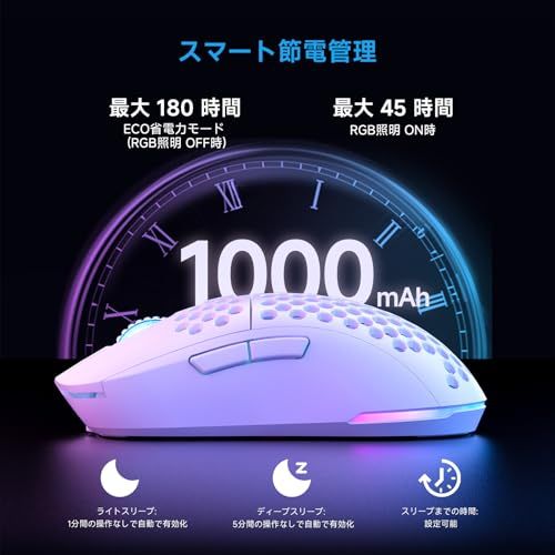 迅速に発送】DIERYA Falcon M1 ワイヤレスゲーミングマウス 無線