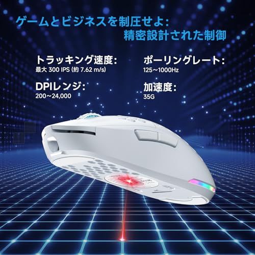 迅速に発送】DIERYA Falcon M1 ワイヤレスゲーミングマウス 無線