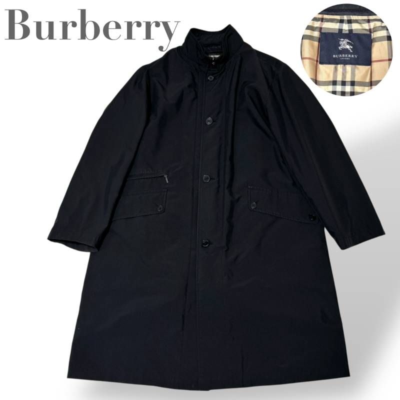 Burberry バーバリー☆ステンカラーコート ロングコート シングル