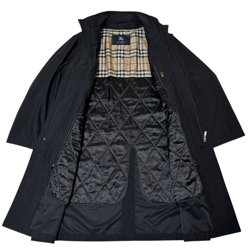 Burberry バーバリー☆ステンカラーコート ロングコート シングル