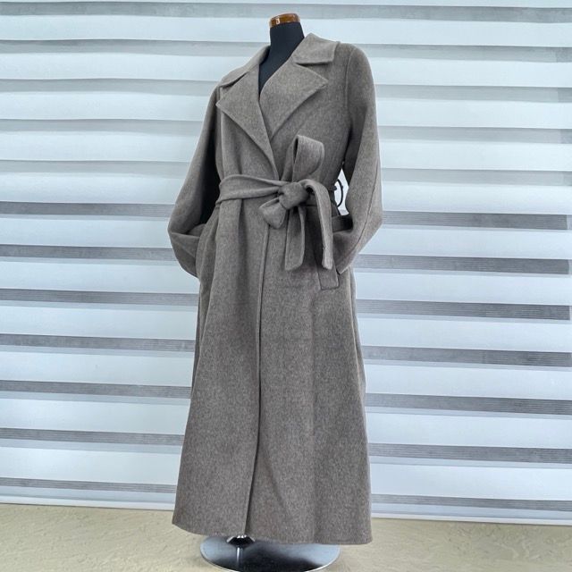 新品タグ付き VisitInNEWYORK ウールカシミヤポリエステル ロング