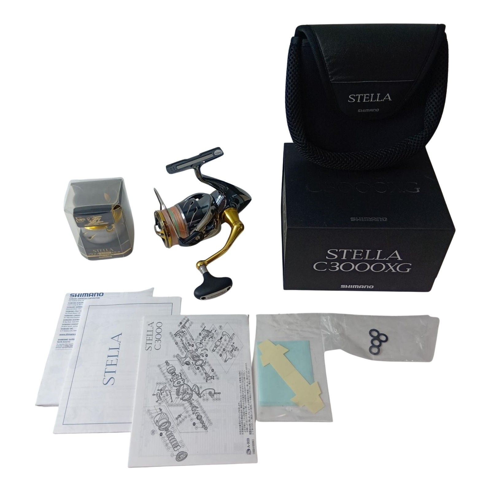 SHIMANO シマノ スピニングリール 14ステラ C3000XG 03246 - メルカリ