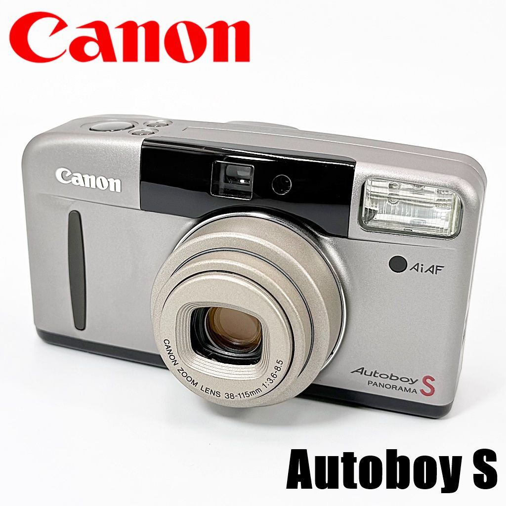 キヤノン CANON Autoboy S チタンカラー コンパクトフィルムカメラ
