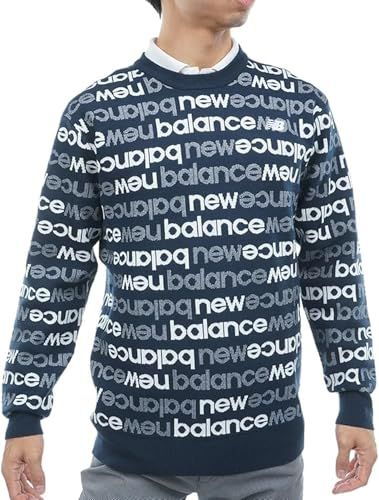 新品 [ニューバランス] ゴルフ メンズ クルーネックニット (吸湿発熱性