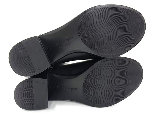 □美品□ Salvatore Ferragamo フェラガモ クラリサ ダブルガンチーニ