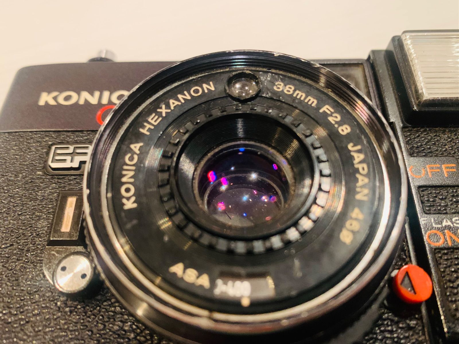 完動品】フィルムカメラ Konica C35 EF ピッカリコニカ - メルカリ