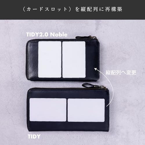 新品 [Hallelujah] ハレルヤ 財布 TIDY2.0 Noble メンズ 大容量 l字