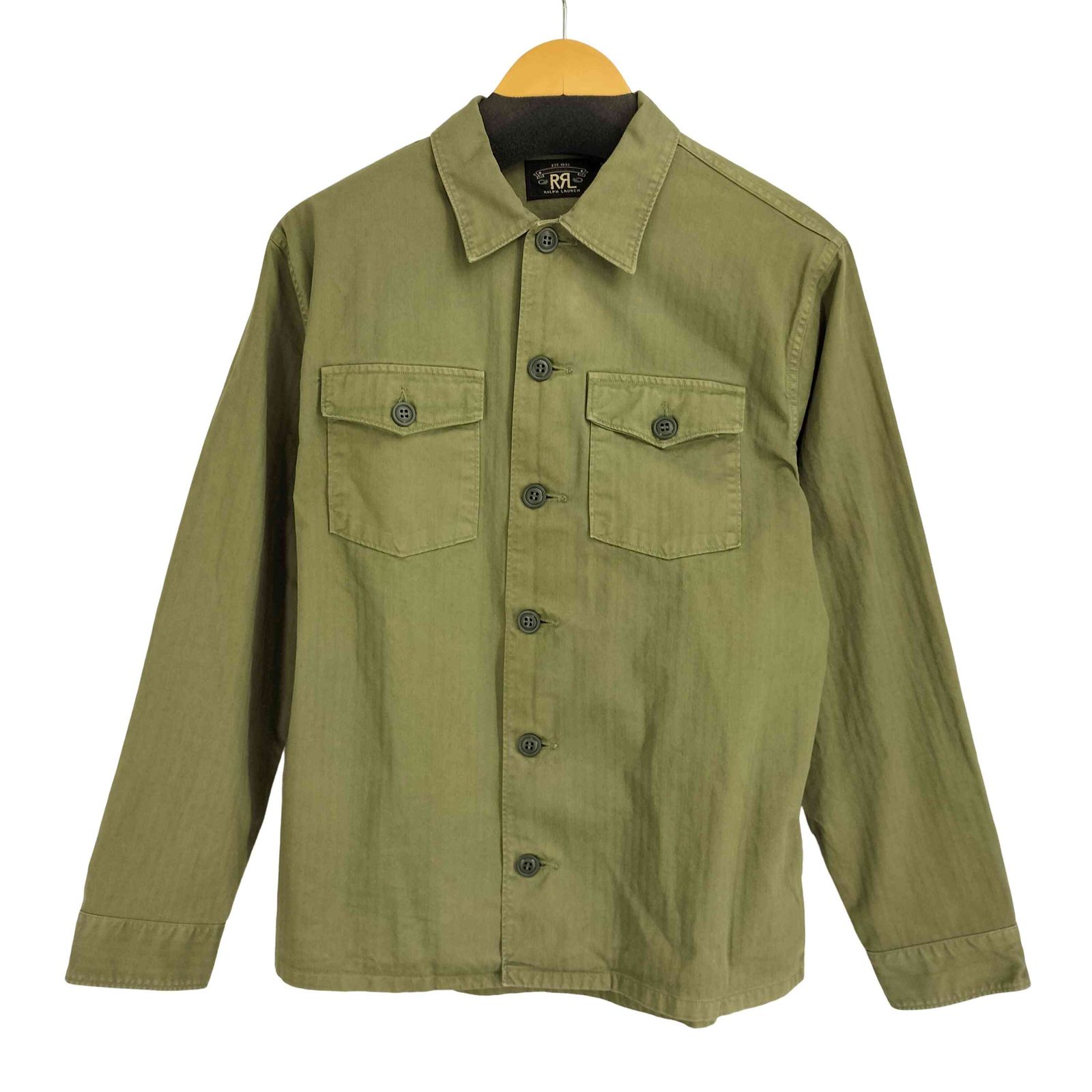 希少☆ RRL(ダブルアールエル) ロゴ スウェットシャツ (RRL