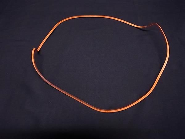 □極美品□ HERMES エルメス ラニエール レザー チョーカー ネックレス