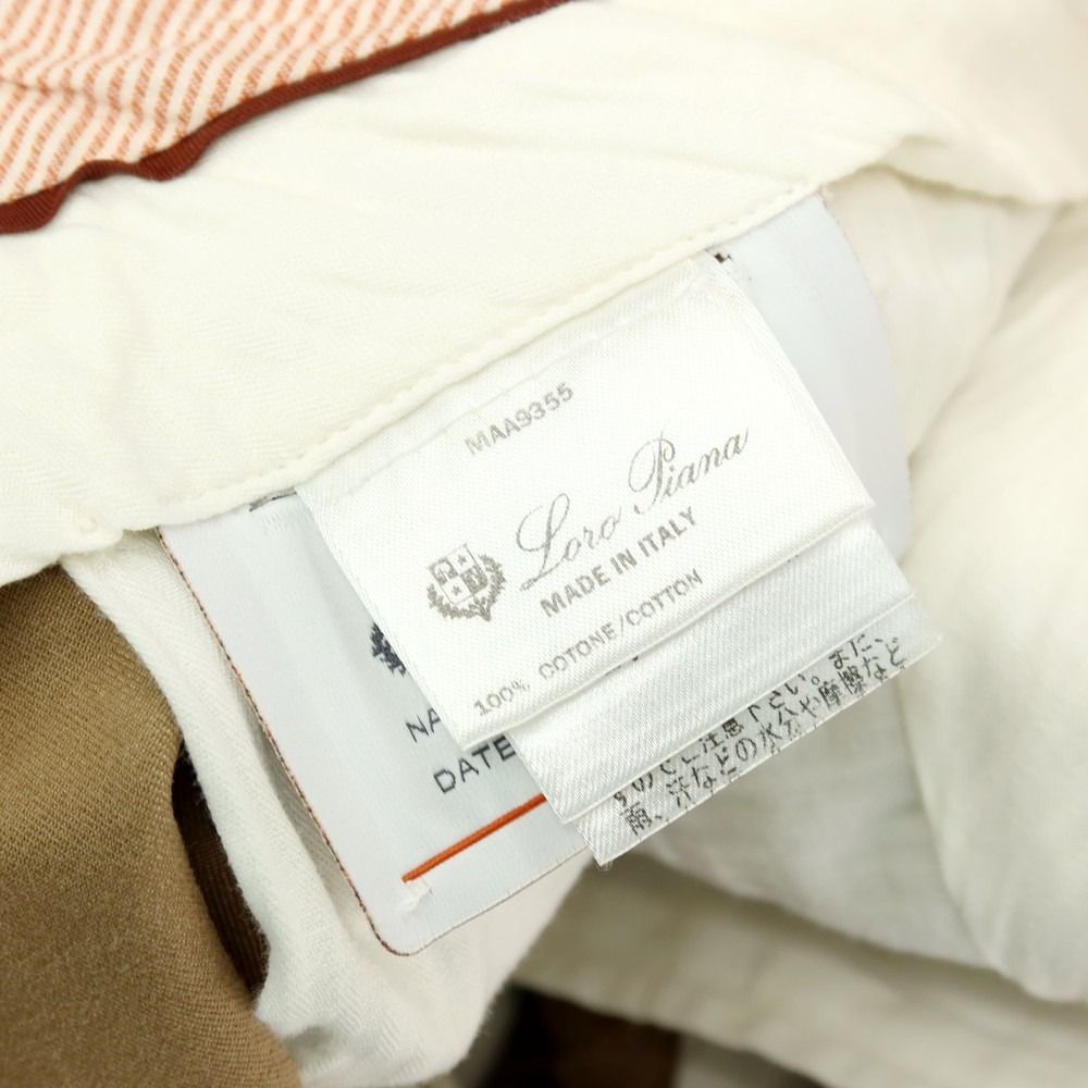 中古】ロロピアーナ Loro Piana コットン カジュアルスラックスパンツ