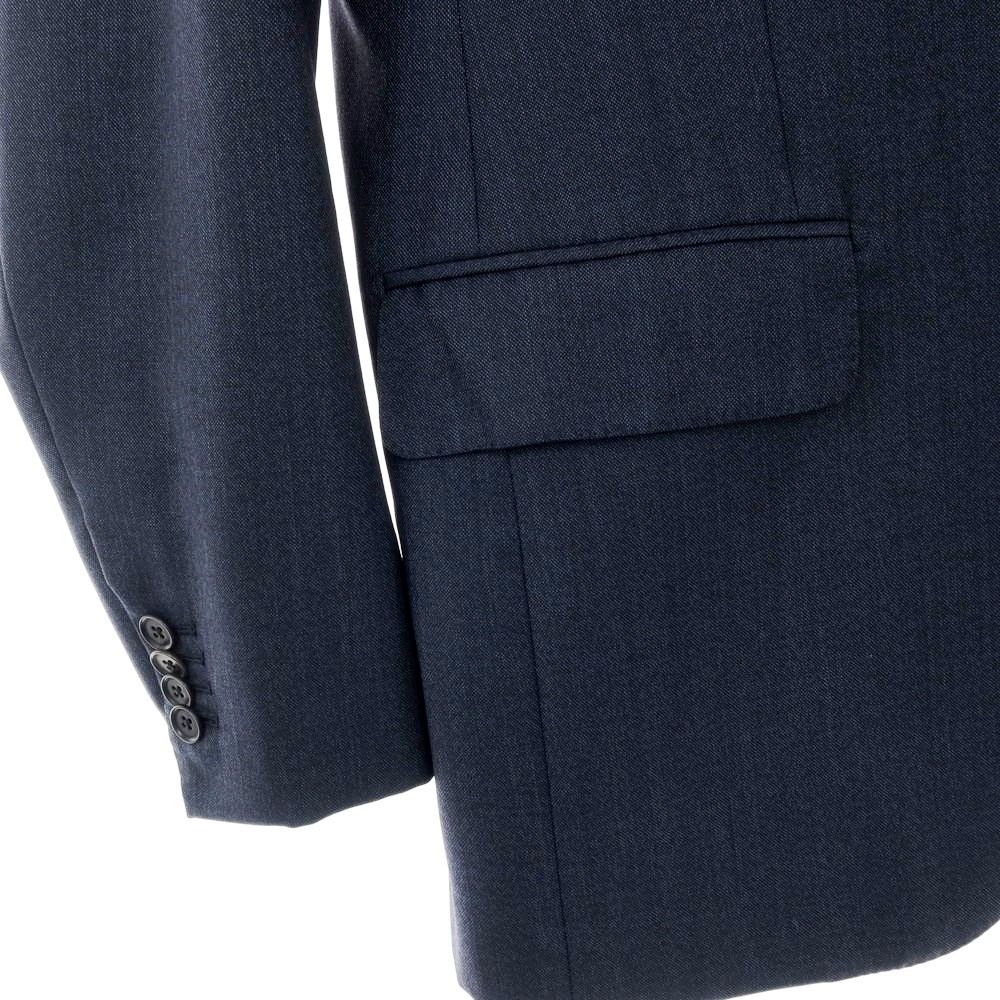 ISAIA】イザイア 最高級テーラードジャケット ツイード素材 ネイビー
