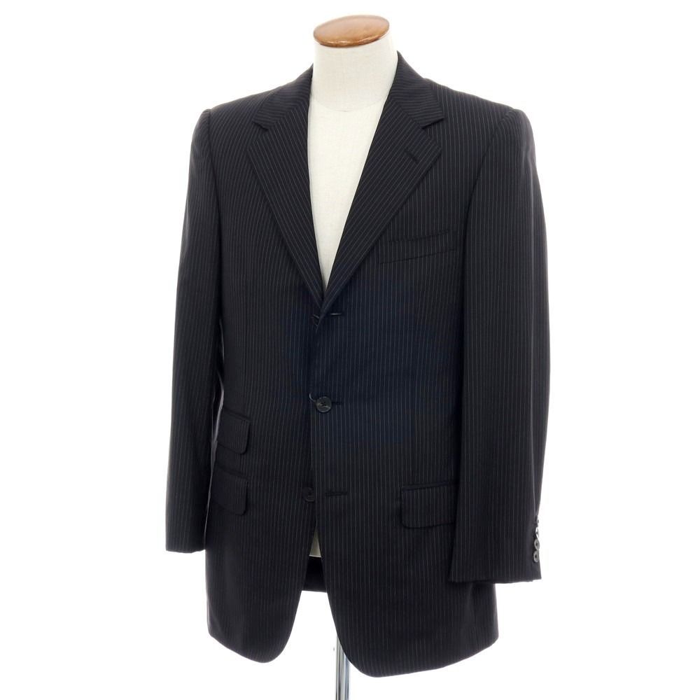 中古】グッチ GUCCI ストレッチウール ストライプ テーラード