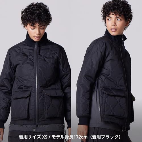 新品 [タイオン] ユニセックス ミリタリーハイネックZIPダウン