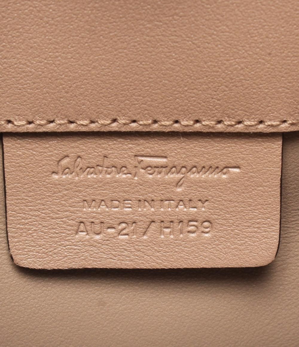 美品 サルバトーレフェラガモ 2way ハンドバッグ ショルダーバッグ