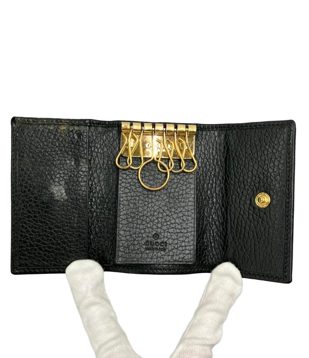 グッチ 6連キーケース GGマーモント 456118 0959 レディース メンズ