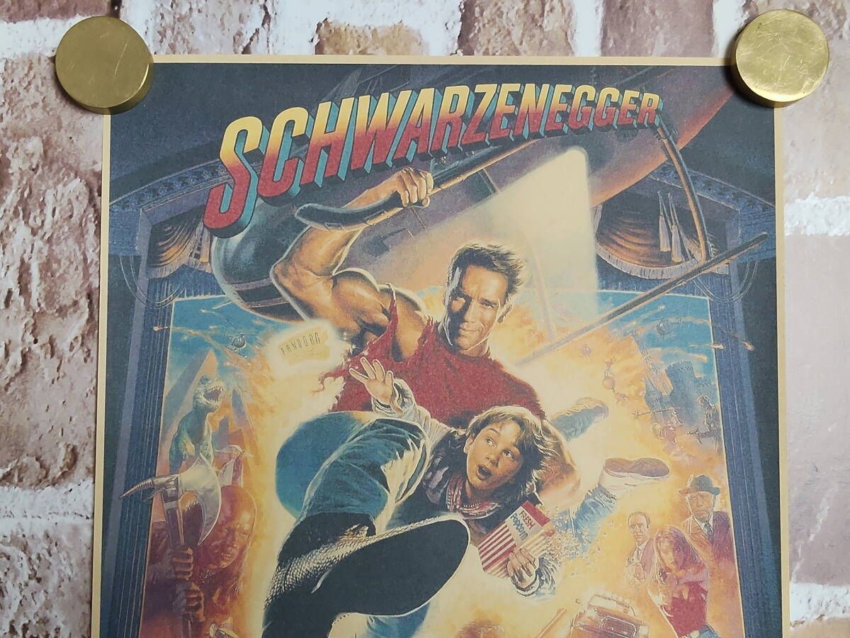 クラフト紙製 映画ポスター ラスト・アクション・ヒーロー