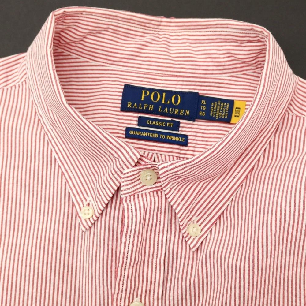 中古】ポロ ラルフローレン Polo Ralph Lauren コットン シアサッカー
