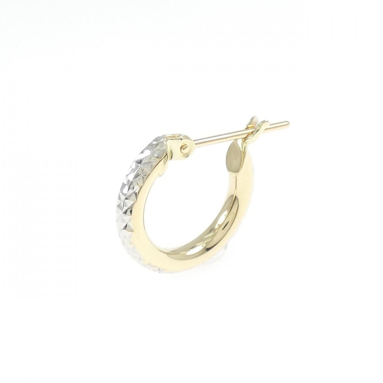 K14YG/K14WG フープ ピアス 片耳 - メルカリ