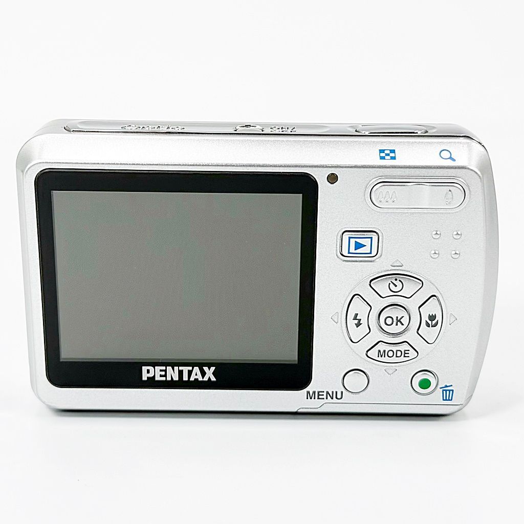 ペンタックス PENTAX Optio E50 シルバー コンデジ カメラ 中古 - メルカリ