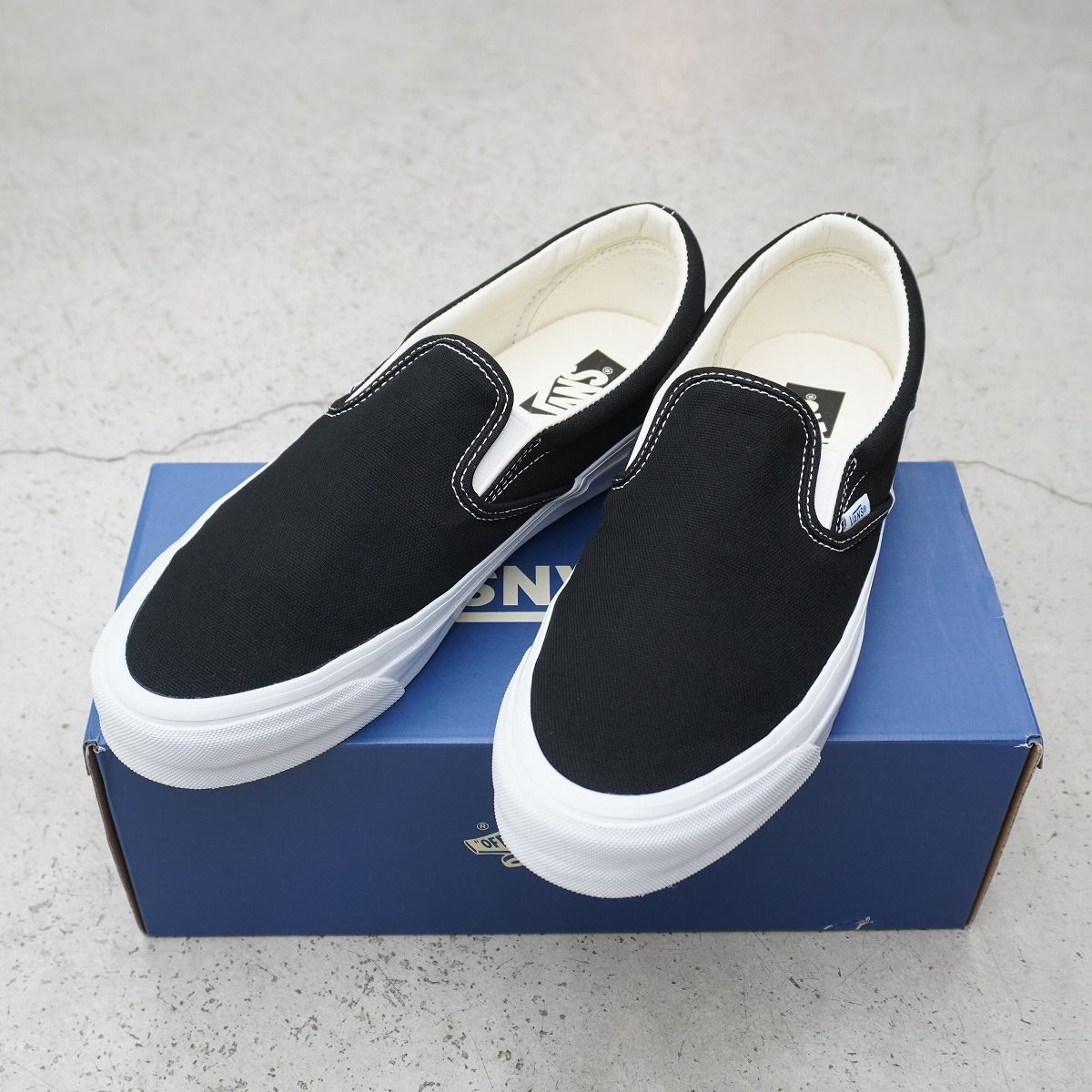 極美品 VANS ヴァンズ バンズ プレミアム Lx Slip-On Reissue98 