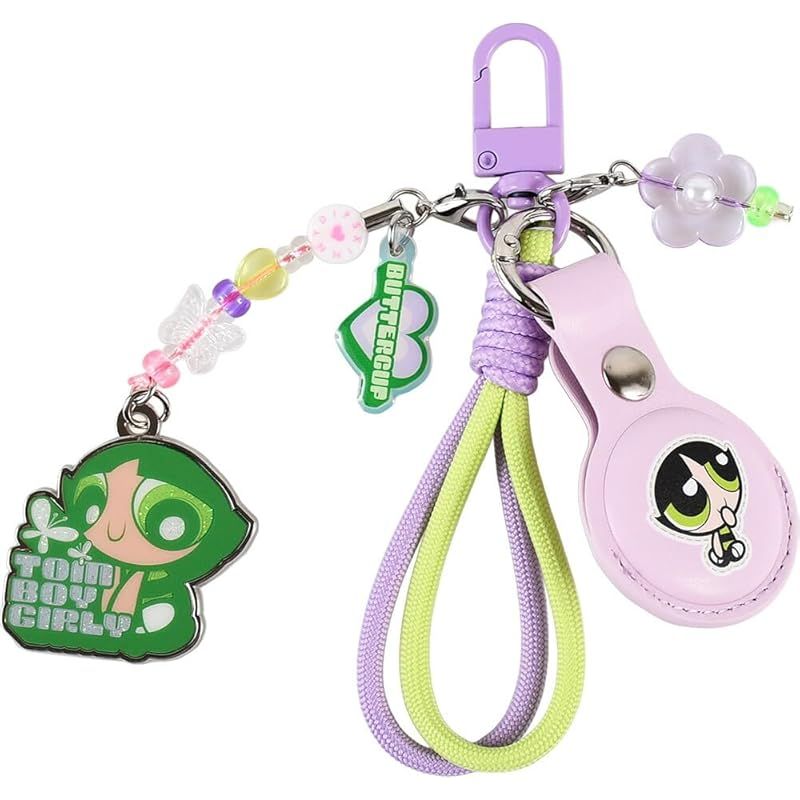 【新品】 [Skinnydip] スキニーディップ バッグチャーム AirTag用ポーチ パワーパフガールズ Y2K バターカップ 1