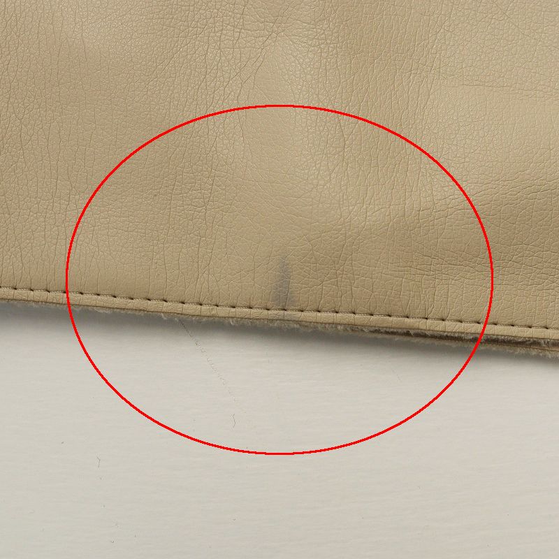 フォクシー ニューヨーク FOXEY NEW YORK レザータックフレアスカート