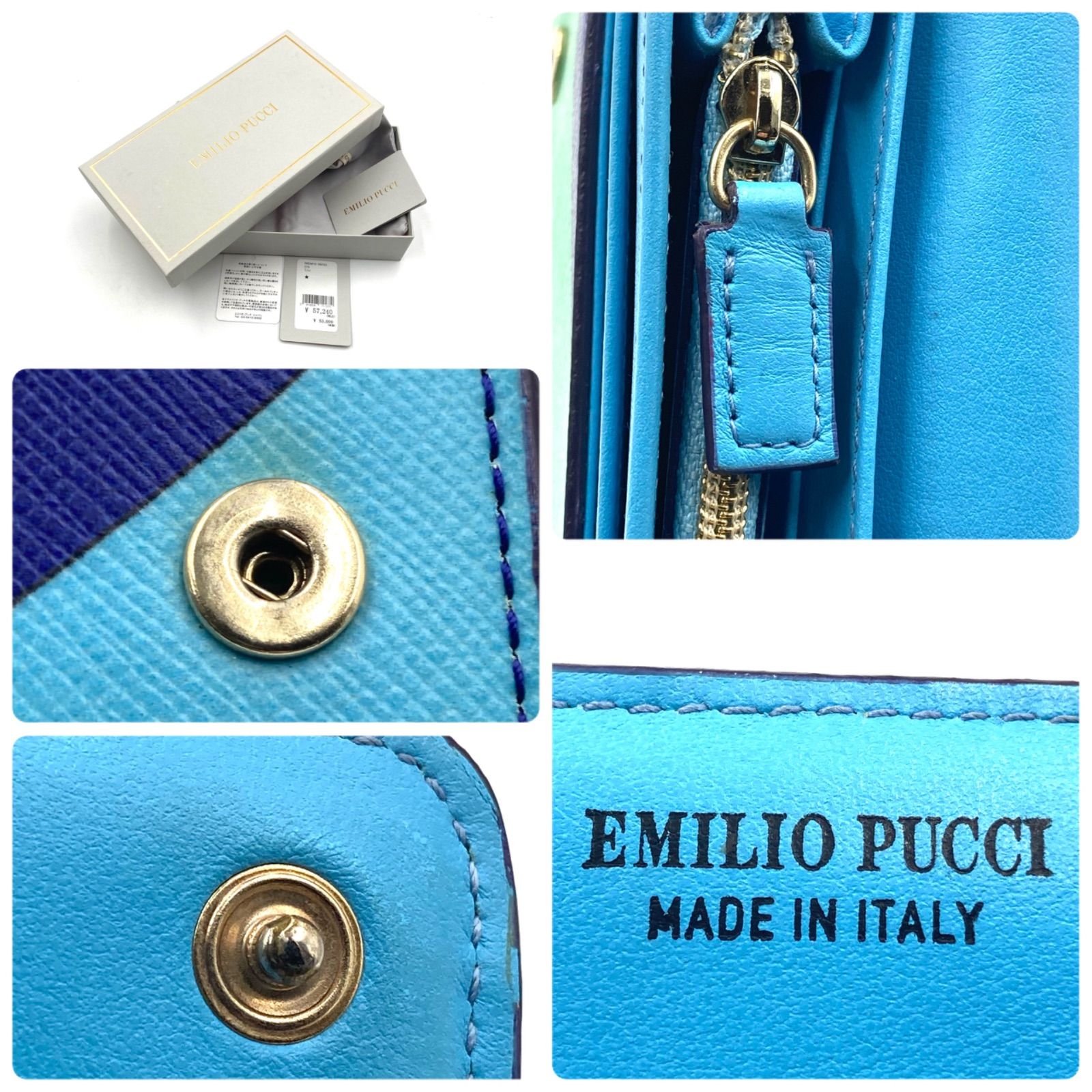 □近年モデル□定価57,240円 タグ付き□EMILIO PUCCI エミリオプッチ