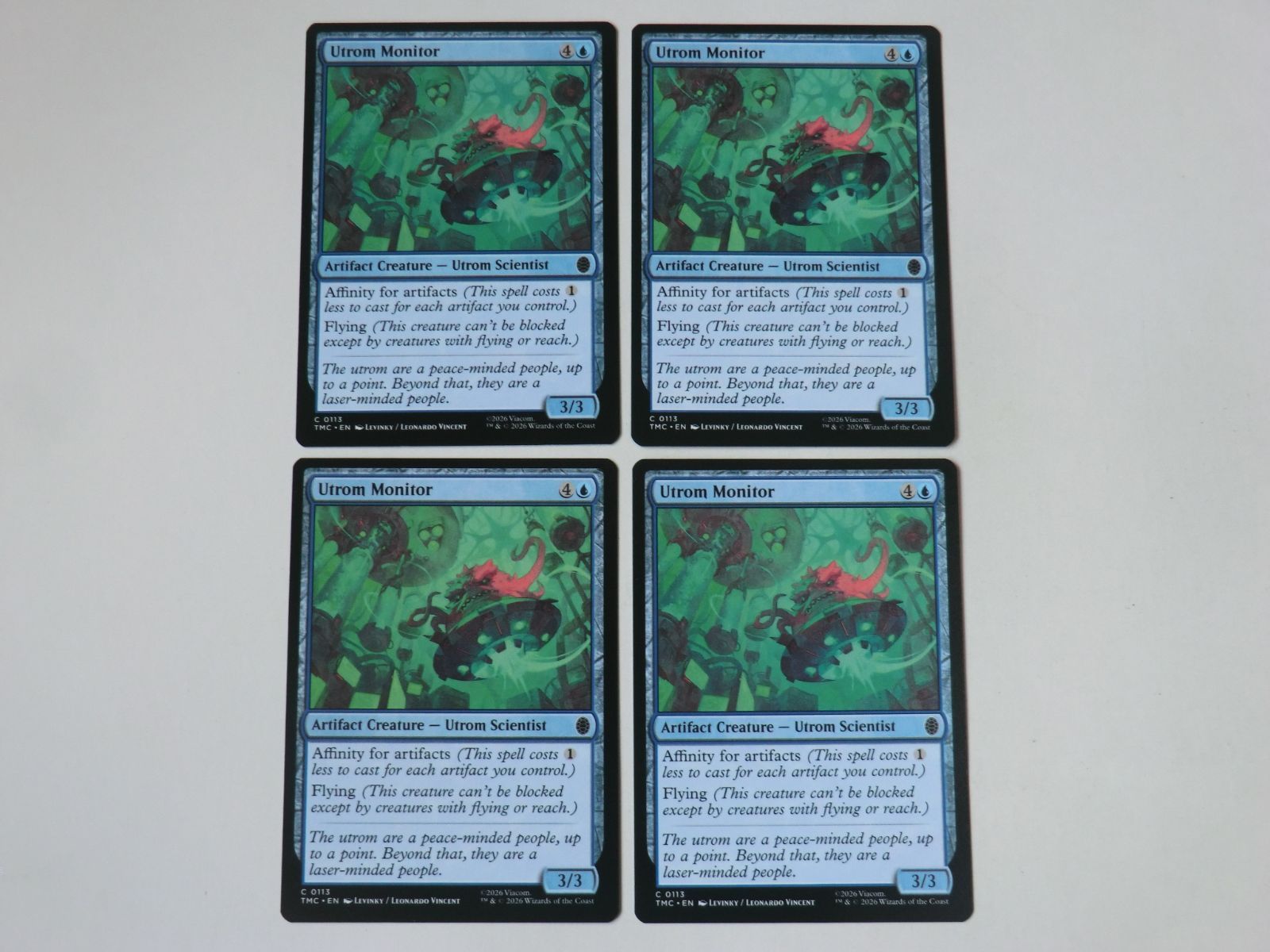 MTG Utrom Monitor ミュータント タートルズ 英語 4枚セット - メルカリ
