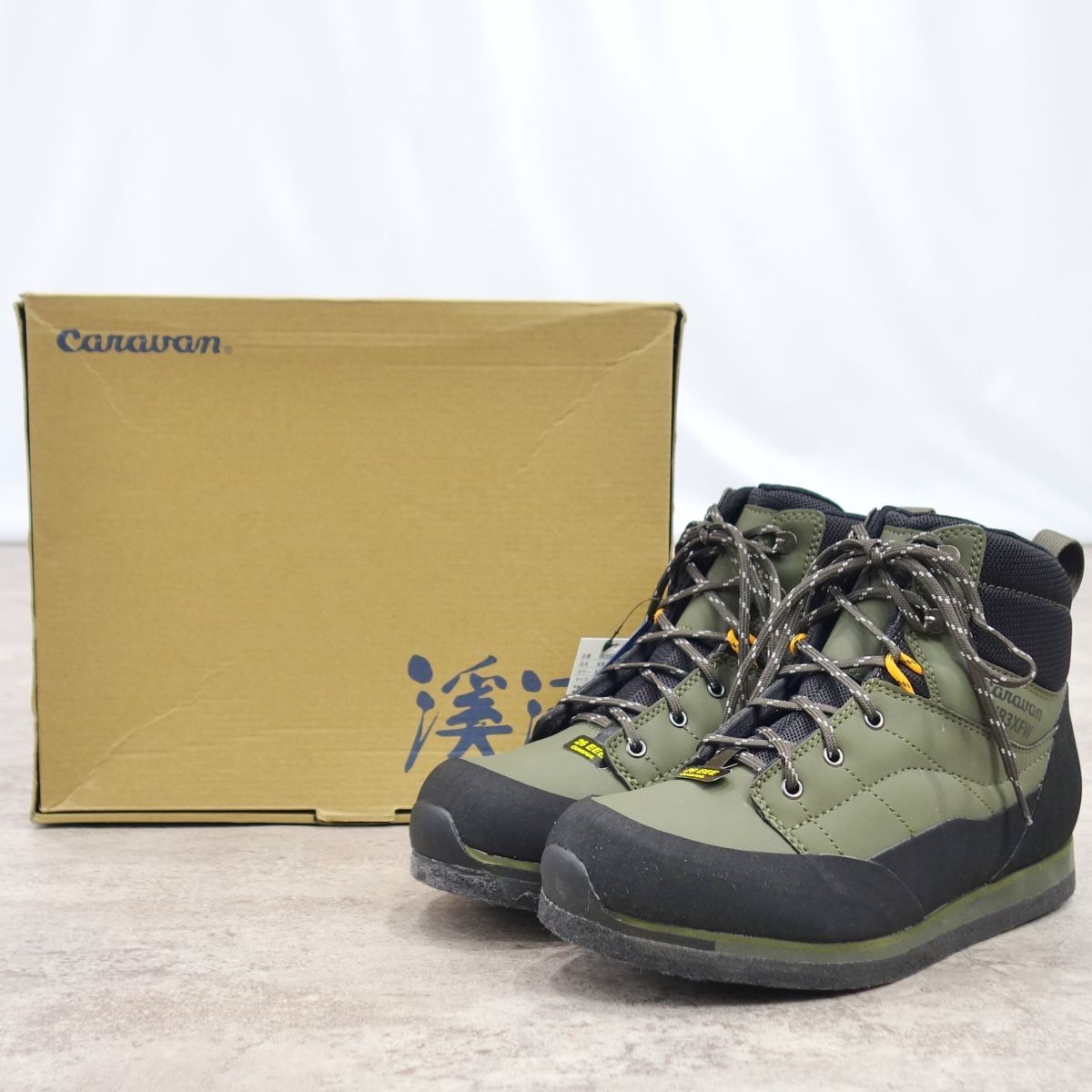 未使用 キャラバン CARAVAN KR 3XF WIDE 26cm ウェーディ