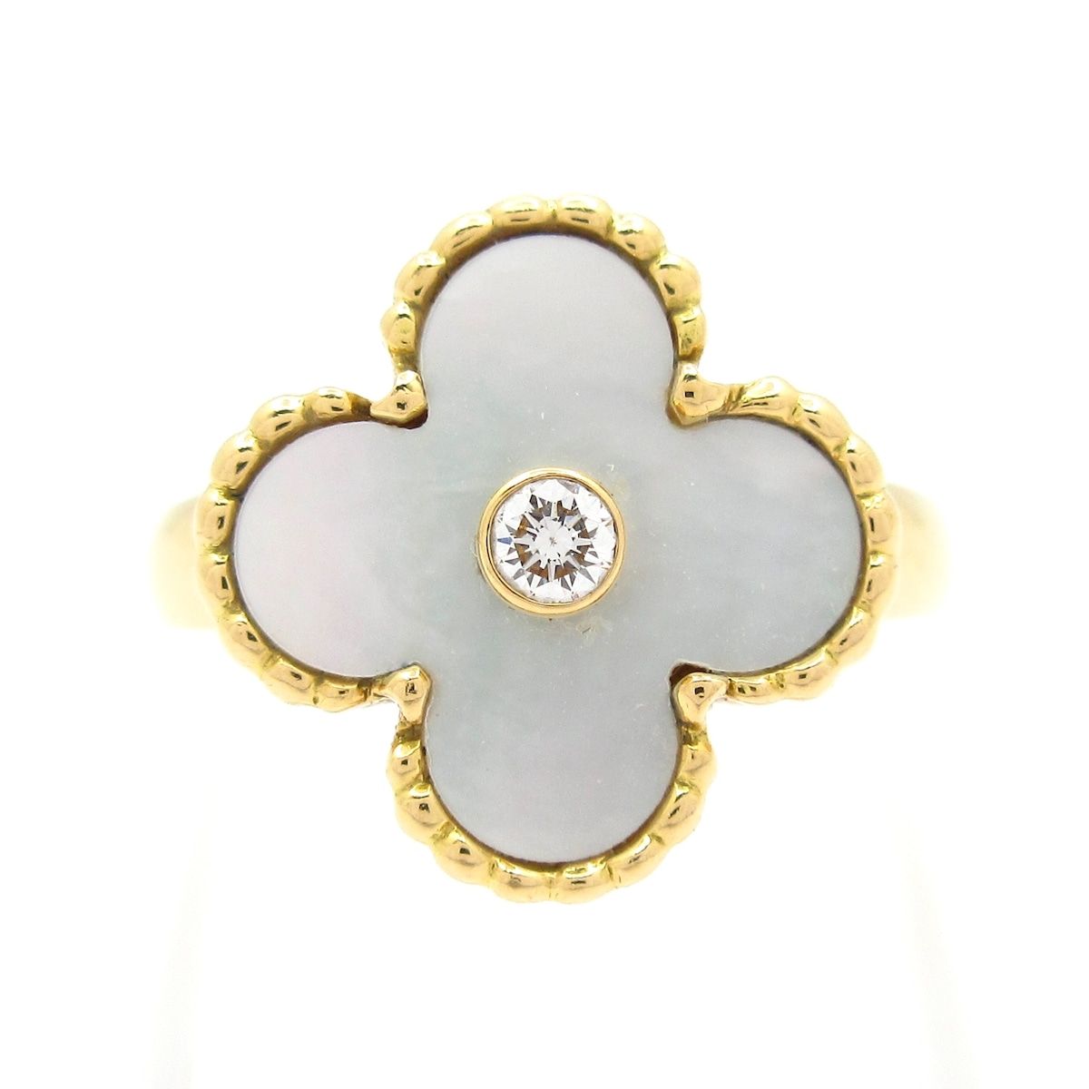 ヴァンクリーフ&アーペル リング 52 ヴィンテージアルハンブラ