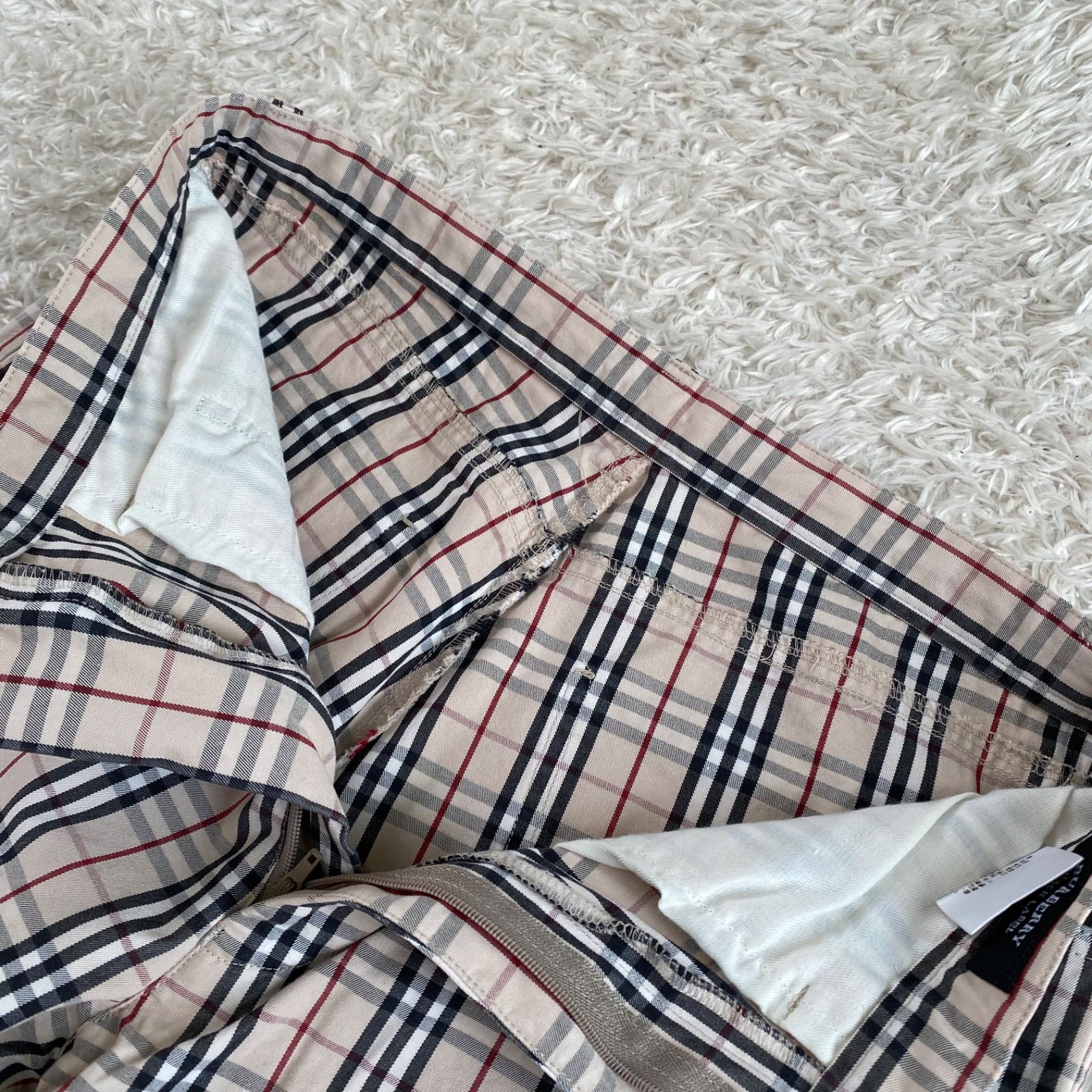 極美品！BURBERRY BLACK LABEL バーバリー ノバチェック パンツ サイズ 