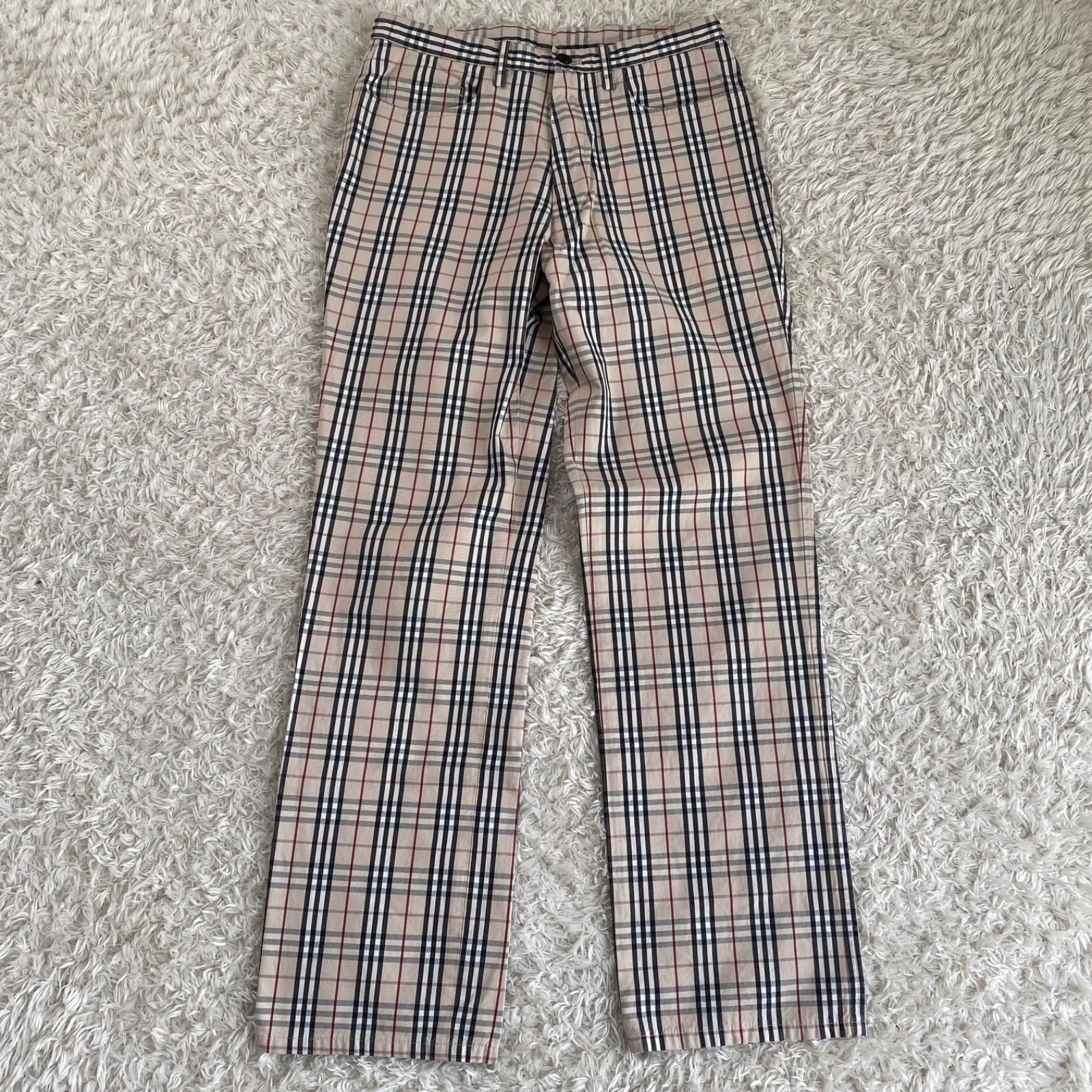 極美品！BURBERRY BLACK LABEL バーバリー ノバチェック パンツ サイズ 