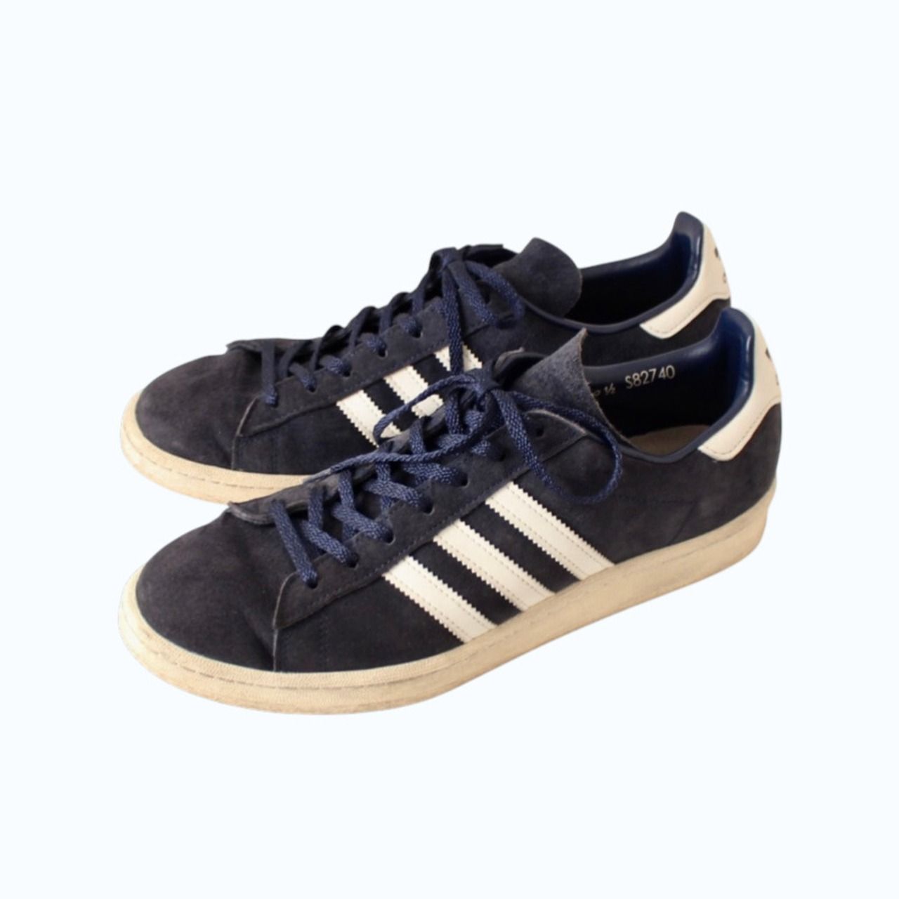アディダス スニーカー CAMPUS 80s JP PACK VNTG ネイビー 28cm （w 
