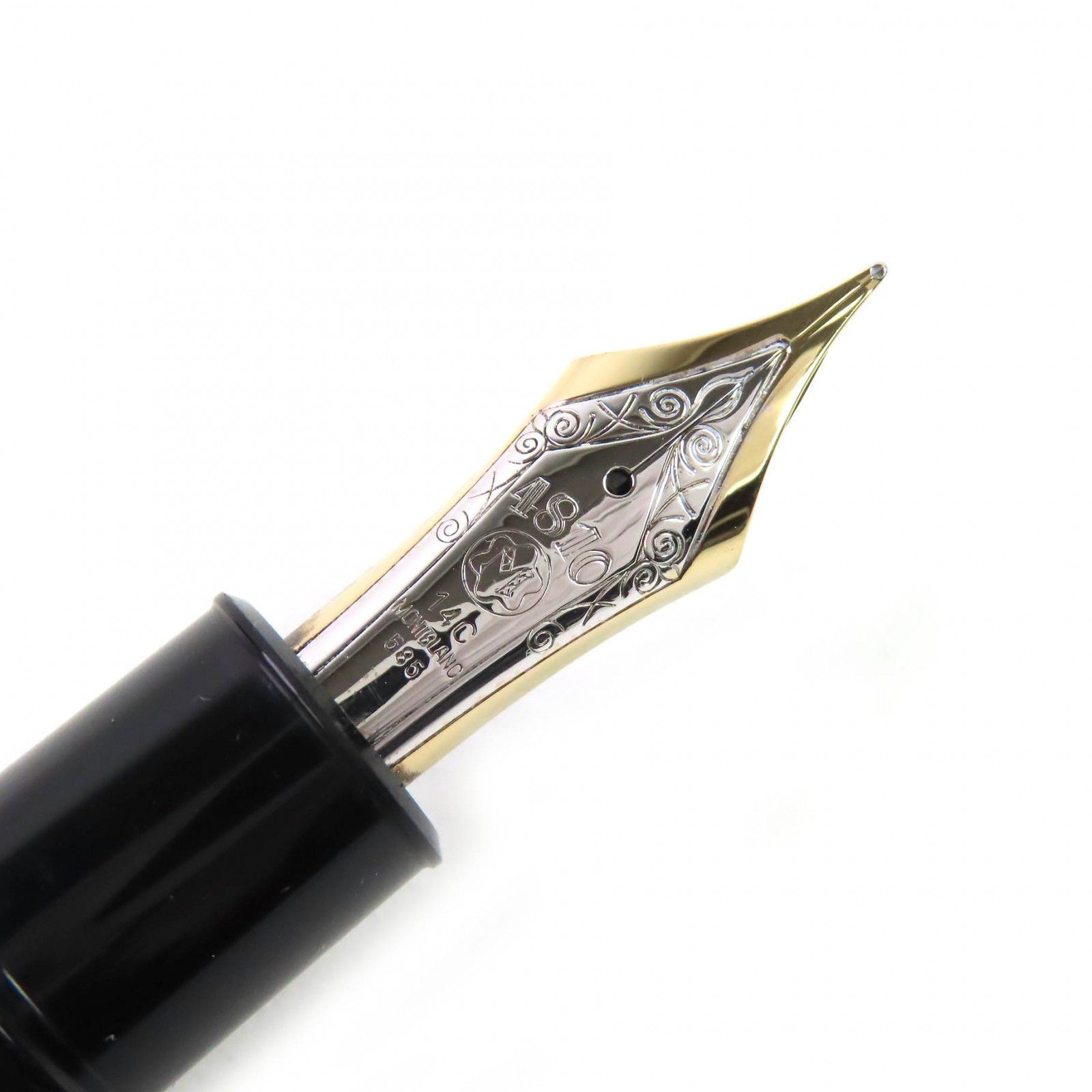 良品△MONTBLANC モンブラン マイスターシュテュック 149 Mニブ ペン先 