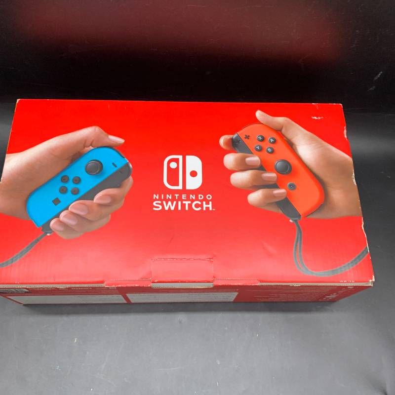 K407 動作OK Nintendo Switch JOY-CON ネオンブルー/ネオンレッド 中古