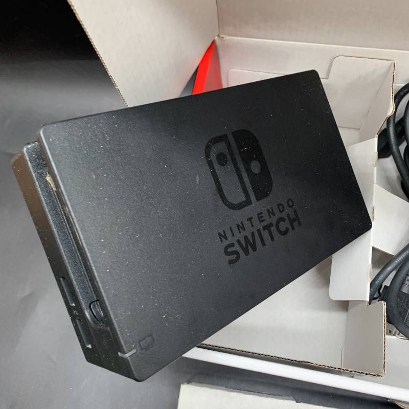 K407 動作OK Nintendo Switch JOY-CON ネオンブルー/ネオンレッド 中古