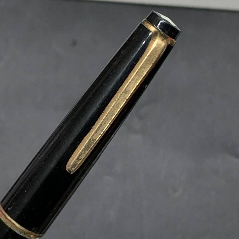 H483 モンブラン 万年筆 No.32 ペン先 585 14K ブラック ホワイト
