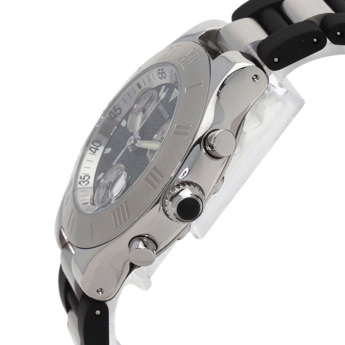 CARTIER カルティエ W10125U2 マスト21 クロノスカフ 腕時計 SS SSx