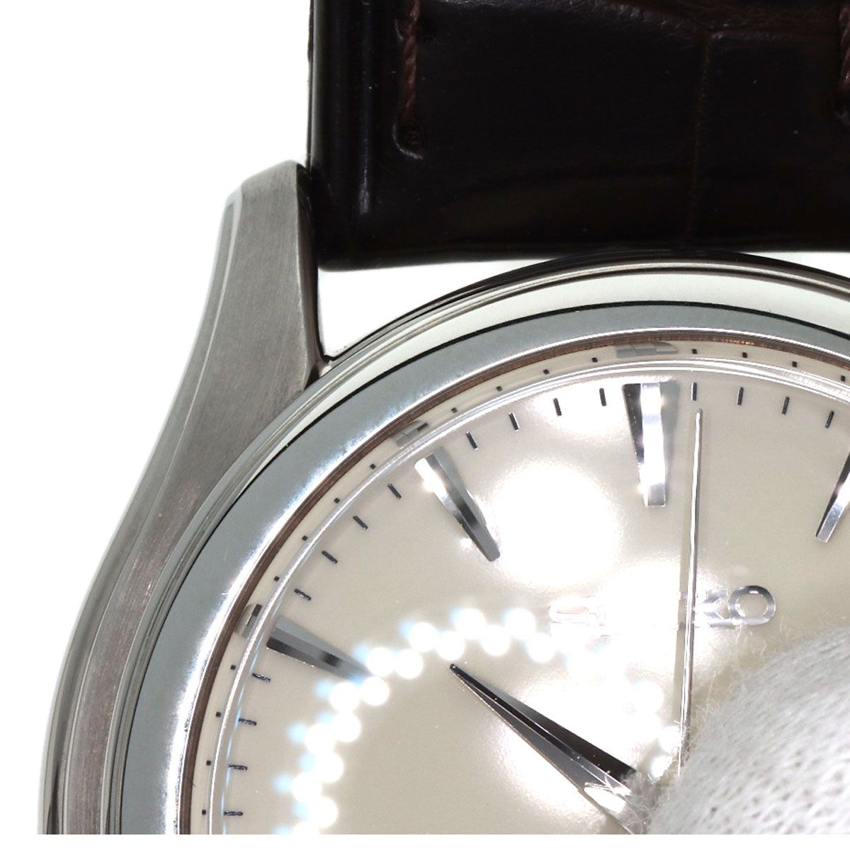 SEIKO セイコー SBGX009 9F61-0A10 グランドセイコー 腕時計 SS 革 