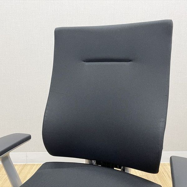  イトーキ スピーナチェア クロスタイプ オフィスチェア 肘付 ブラック モダンチェア オフィスチェア ワークチェア 椅子 チェア